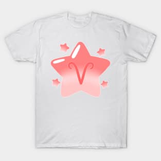 Astrological Sign Star - Aries T-Shirt